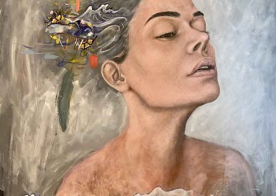 Paulina - Oil on canvas - Eduardo Tavares