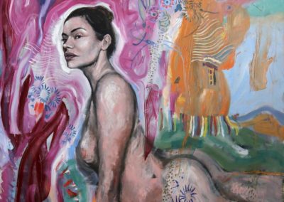 Paulina II - Oil on canvas - Eduardo Tavares
